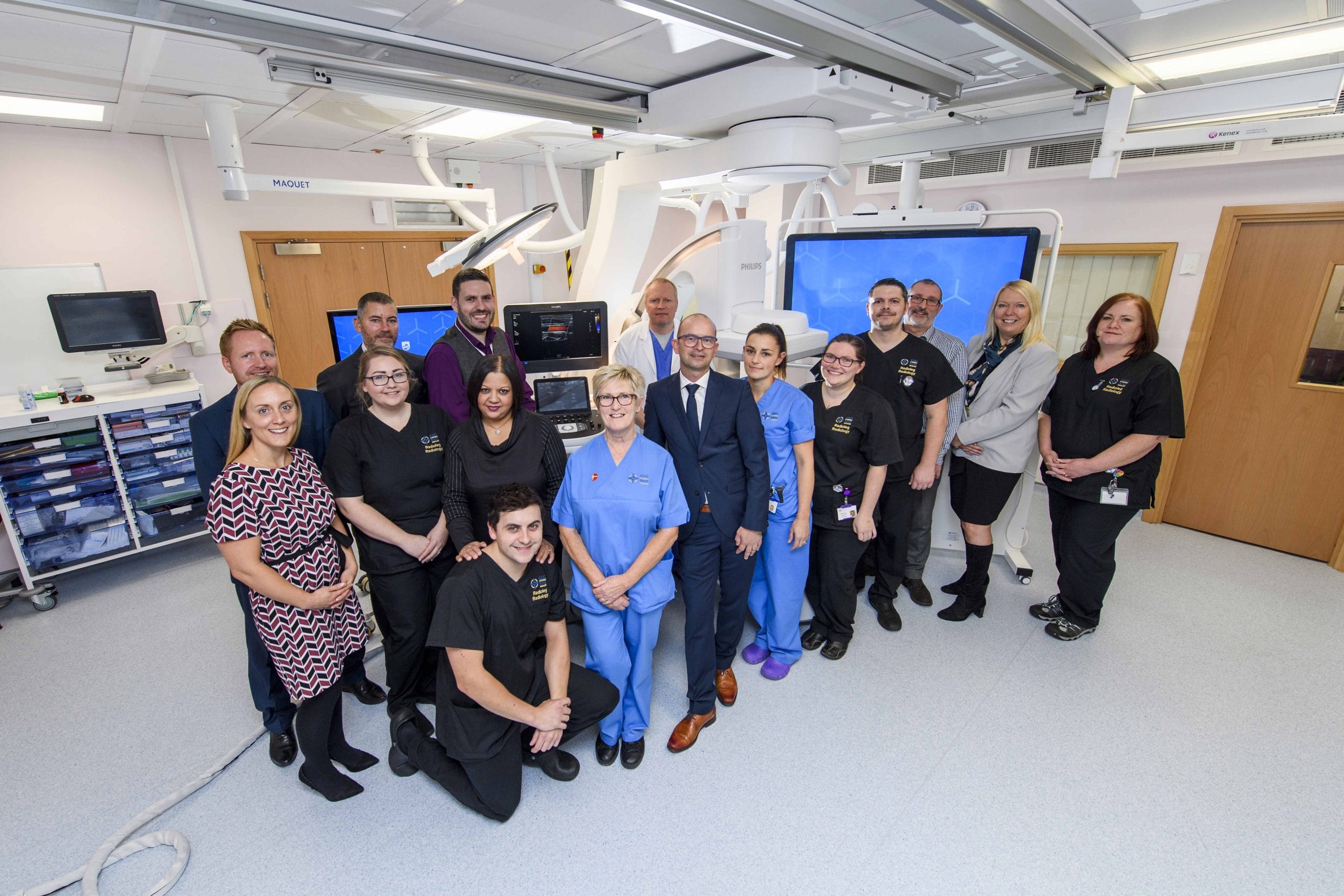 Ysbyty Gwynedd interventional radiology