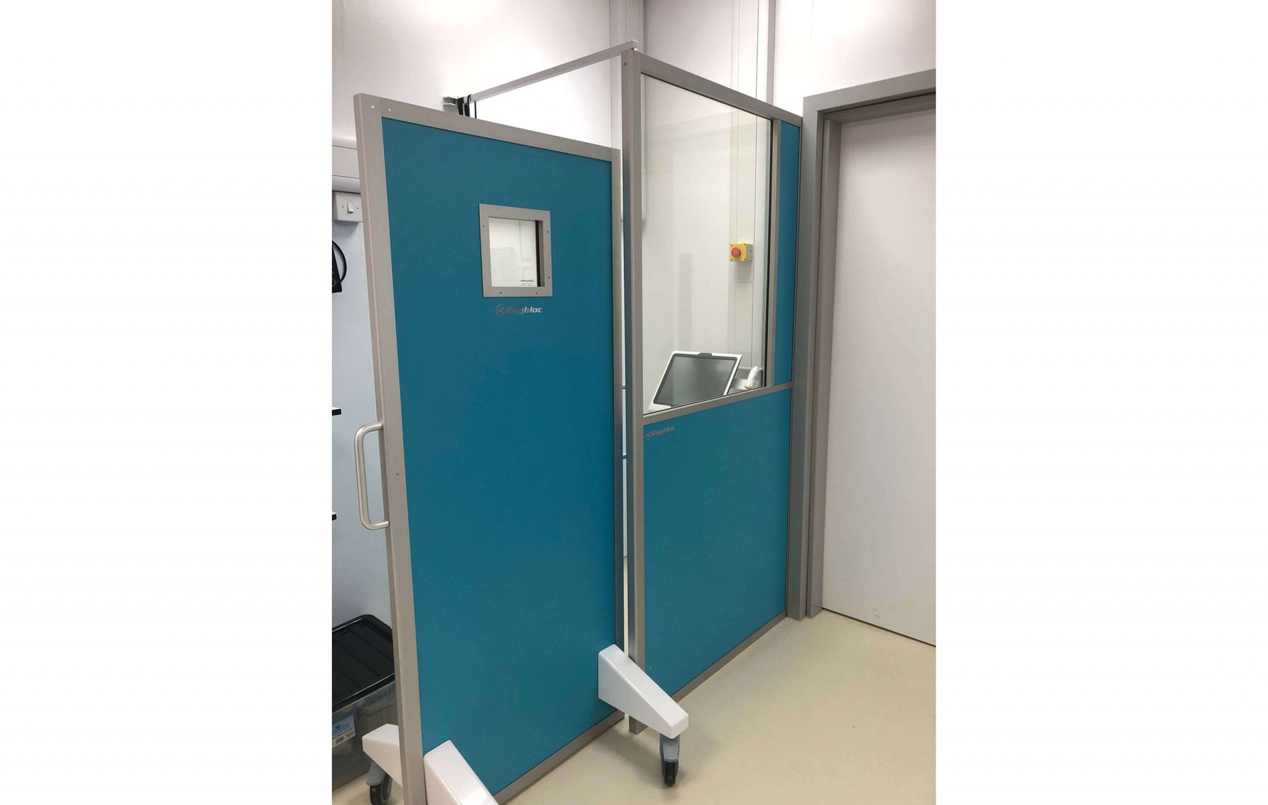 The Ralph veterinary radiation shielding screens