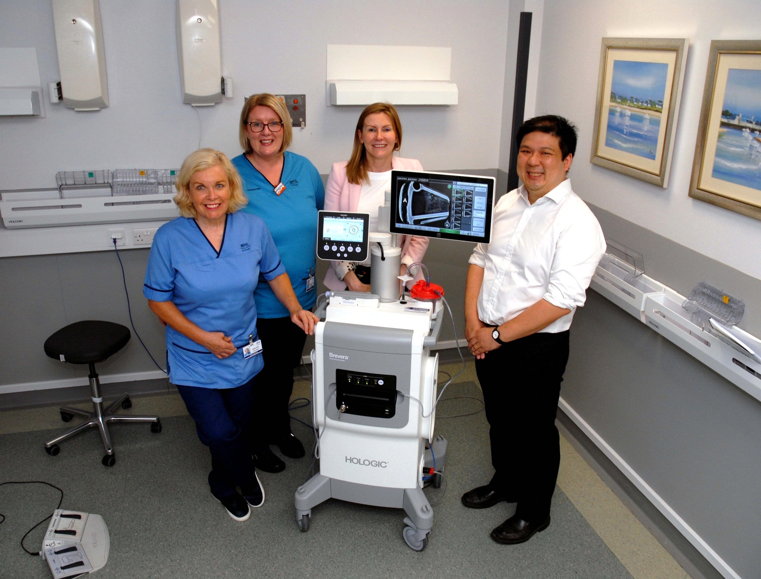 Aberdeen Royal Infirmary breast biopsy