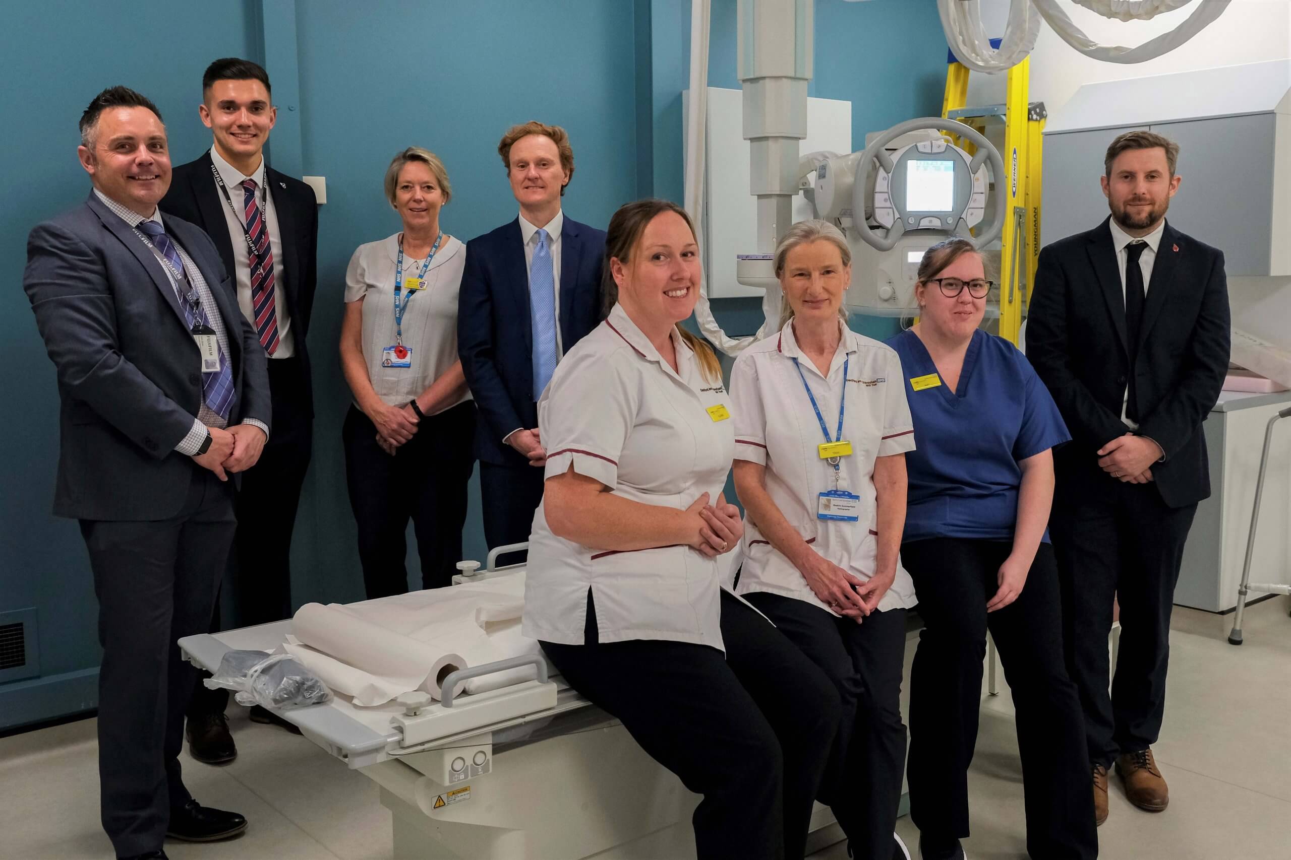 Queen Mary's Hospital Fujifilm DR room