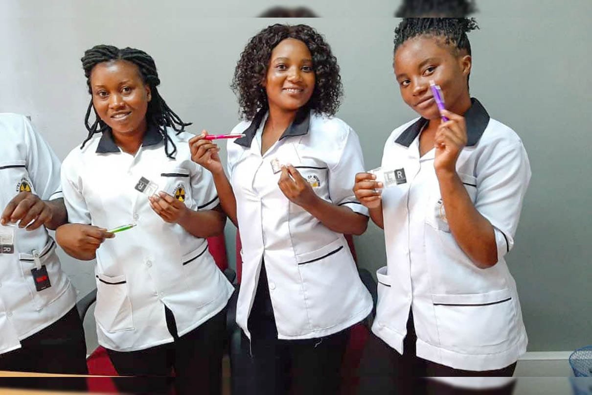 Livinstone Central Hospital students