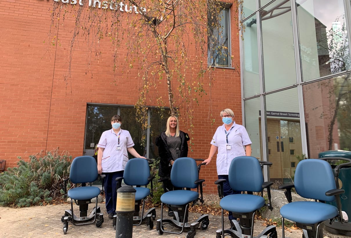 Vela mammography chairs
