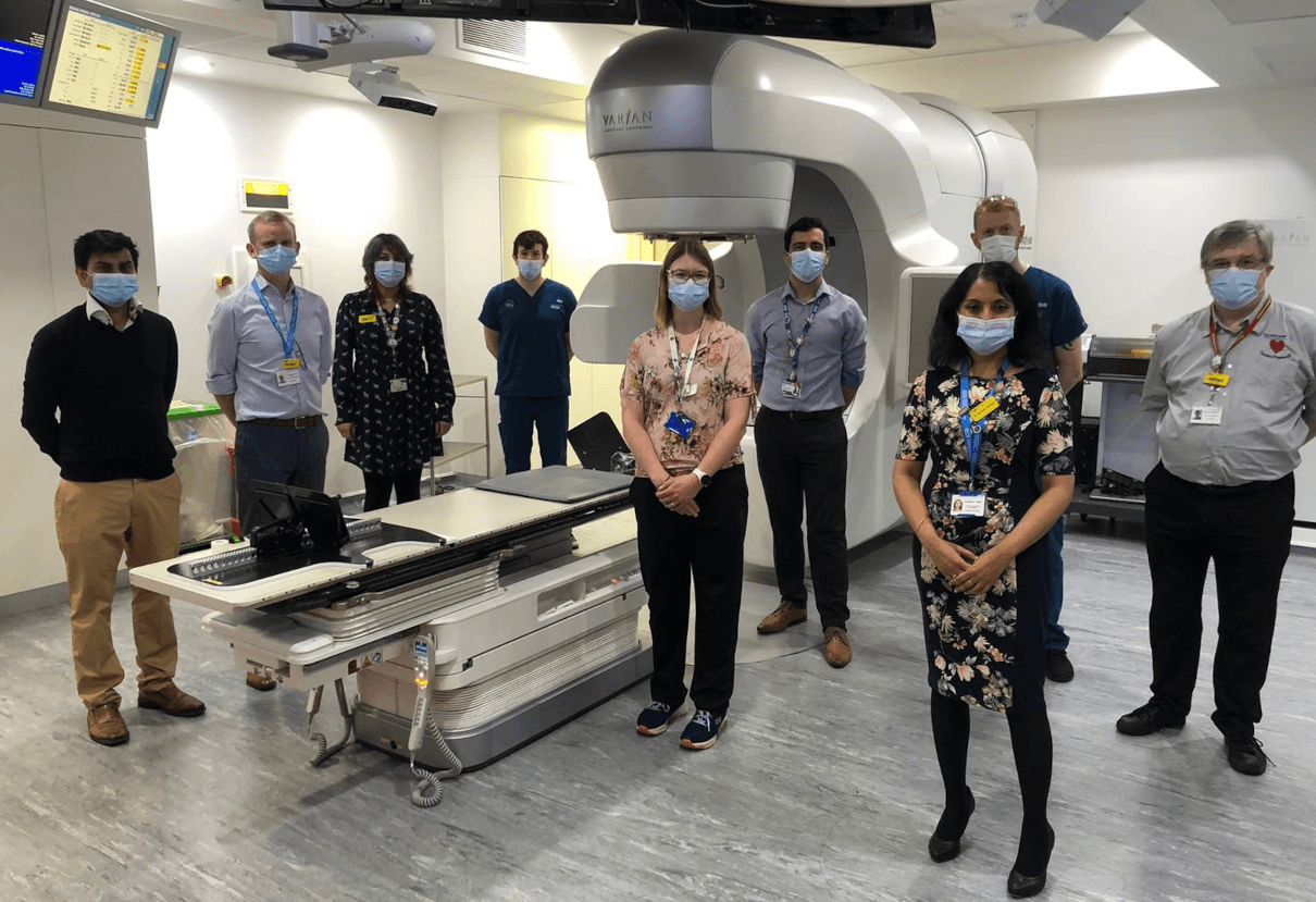 Team at Guy’s and St Thomas’ treats heart condition with SABR RAD