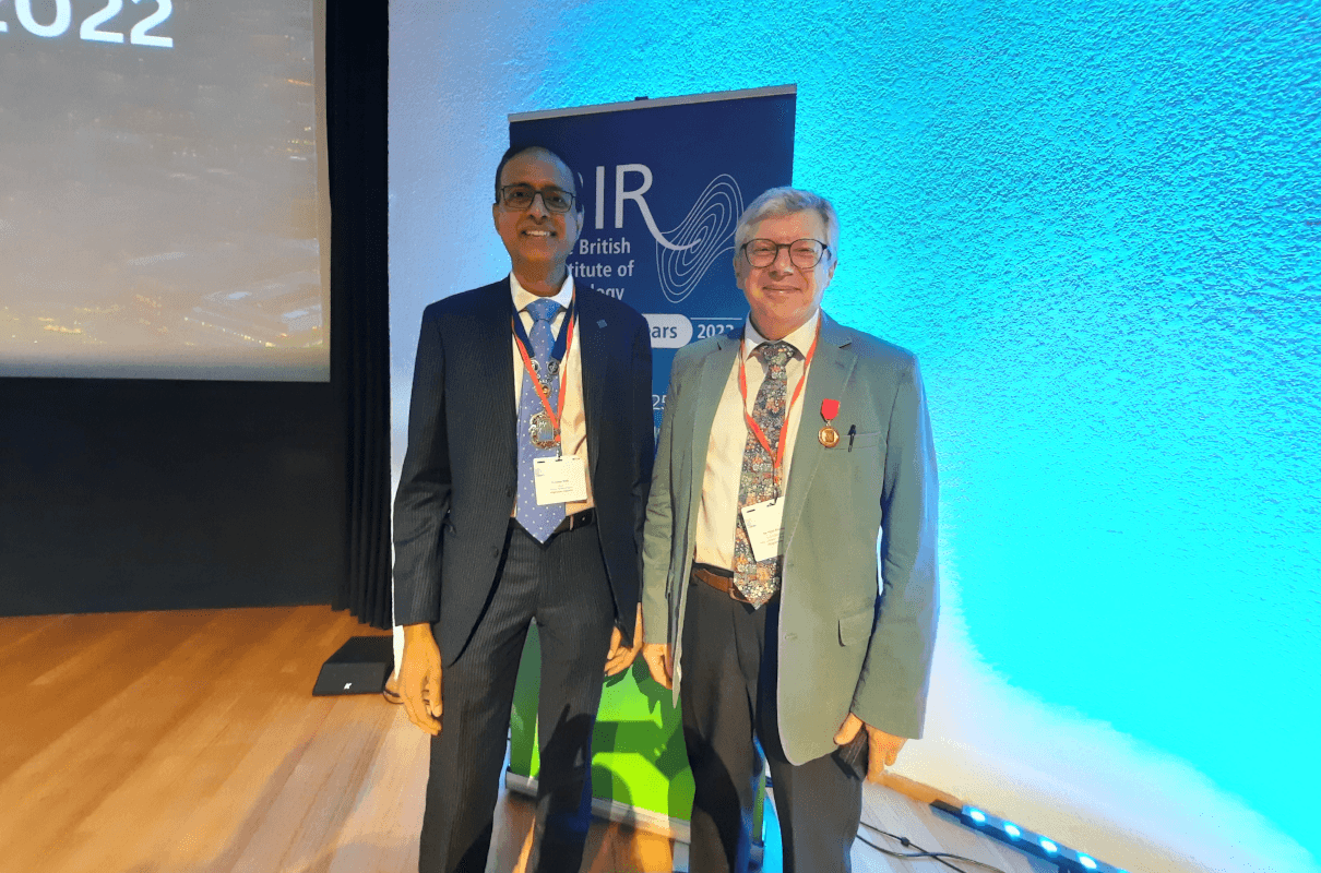 Dr Sri Redla and Dr Peter Hiles