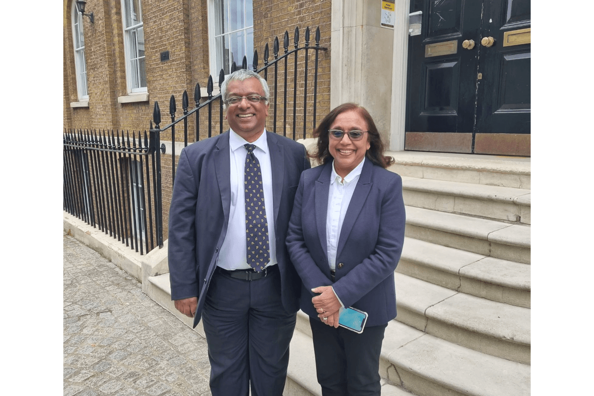 Jeevan Gunaratnam and Ila Dobson