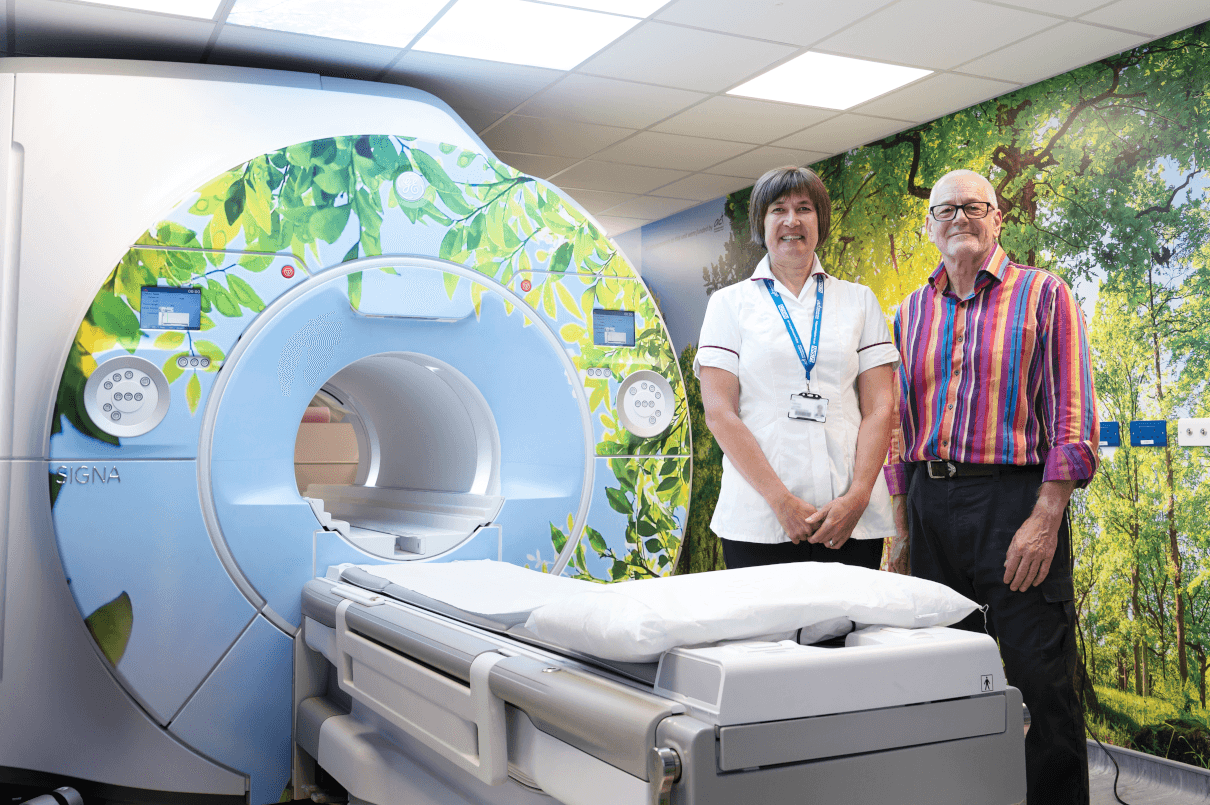 Addenbrooke's wrapped scanner