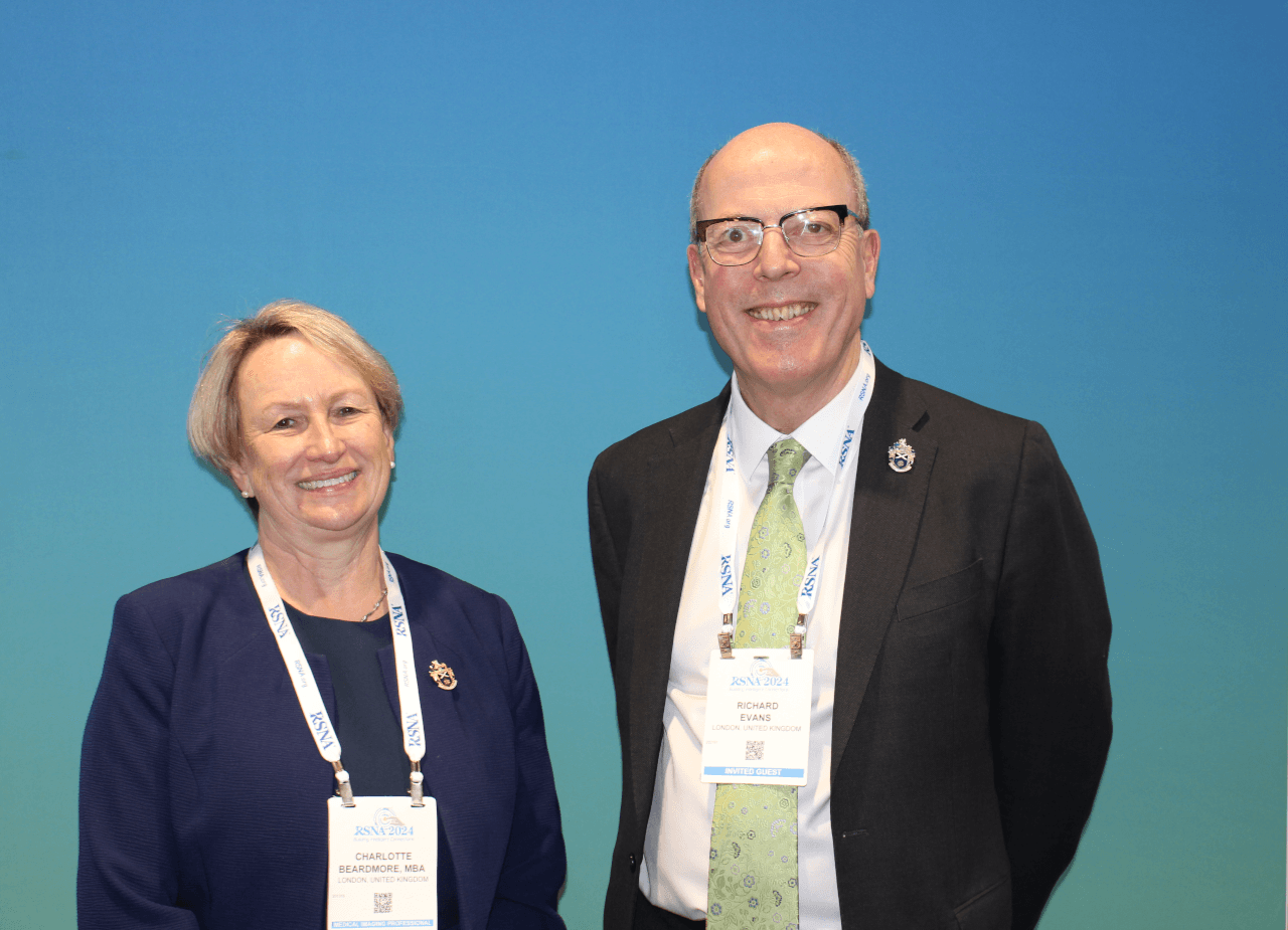 Charlotte Beardsmore and Richard Evans