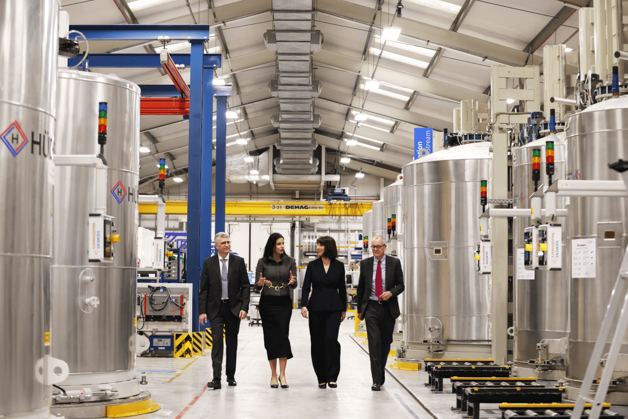 Siemens Healthineers Chancellor of the Exchequer visit