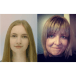 Mia Waddington and Nancy Sims