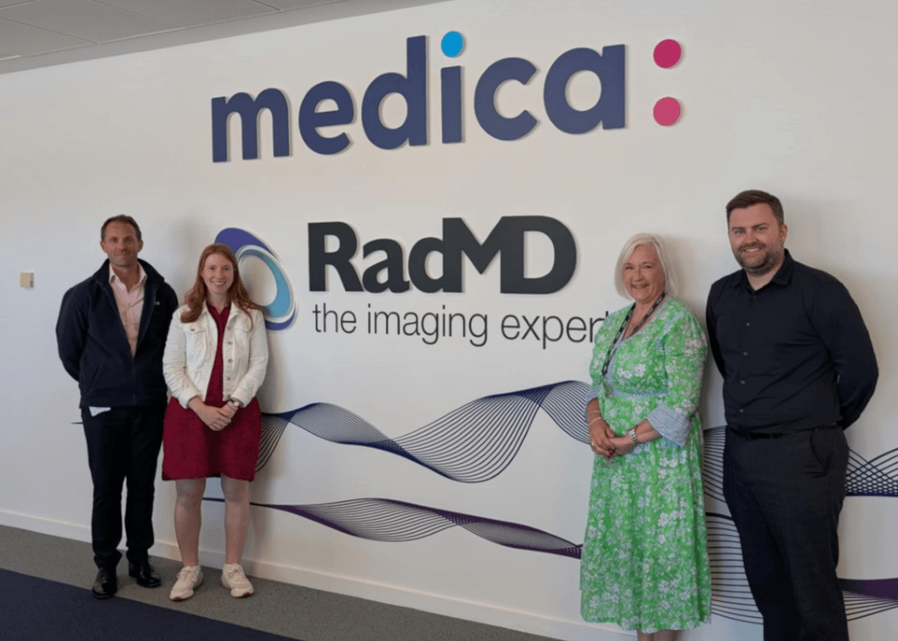 Helena Dollimore MP at Medica HQ