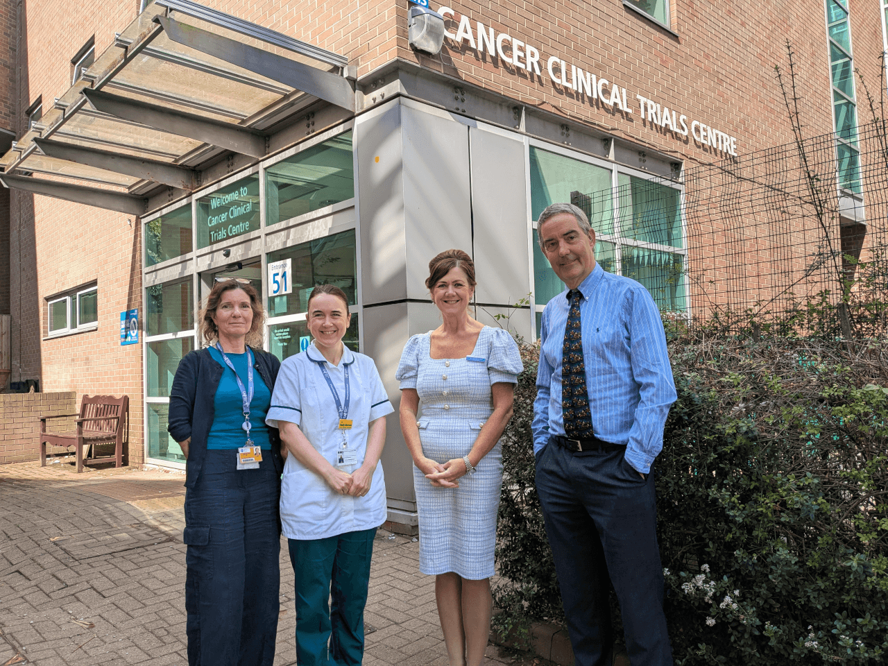 The TOURIST trial team.