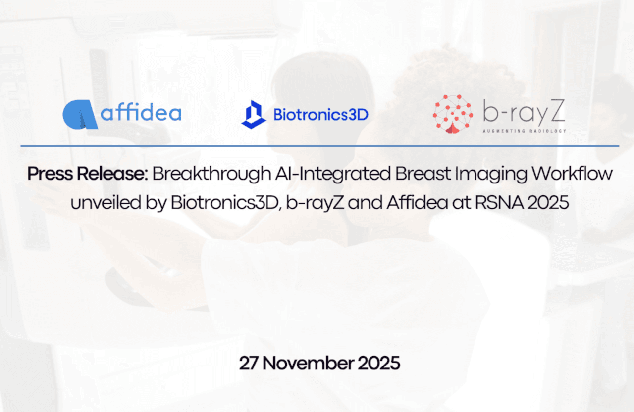 Biotronics3D, Affidea and b-rayZ at RSNA