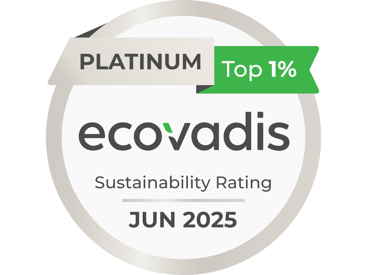EcoVadis award