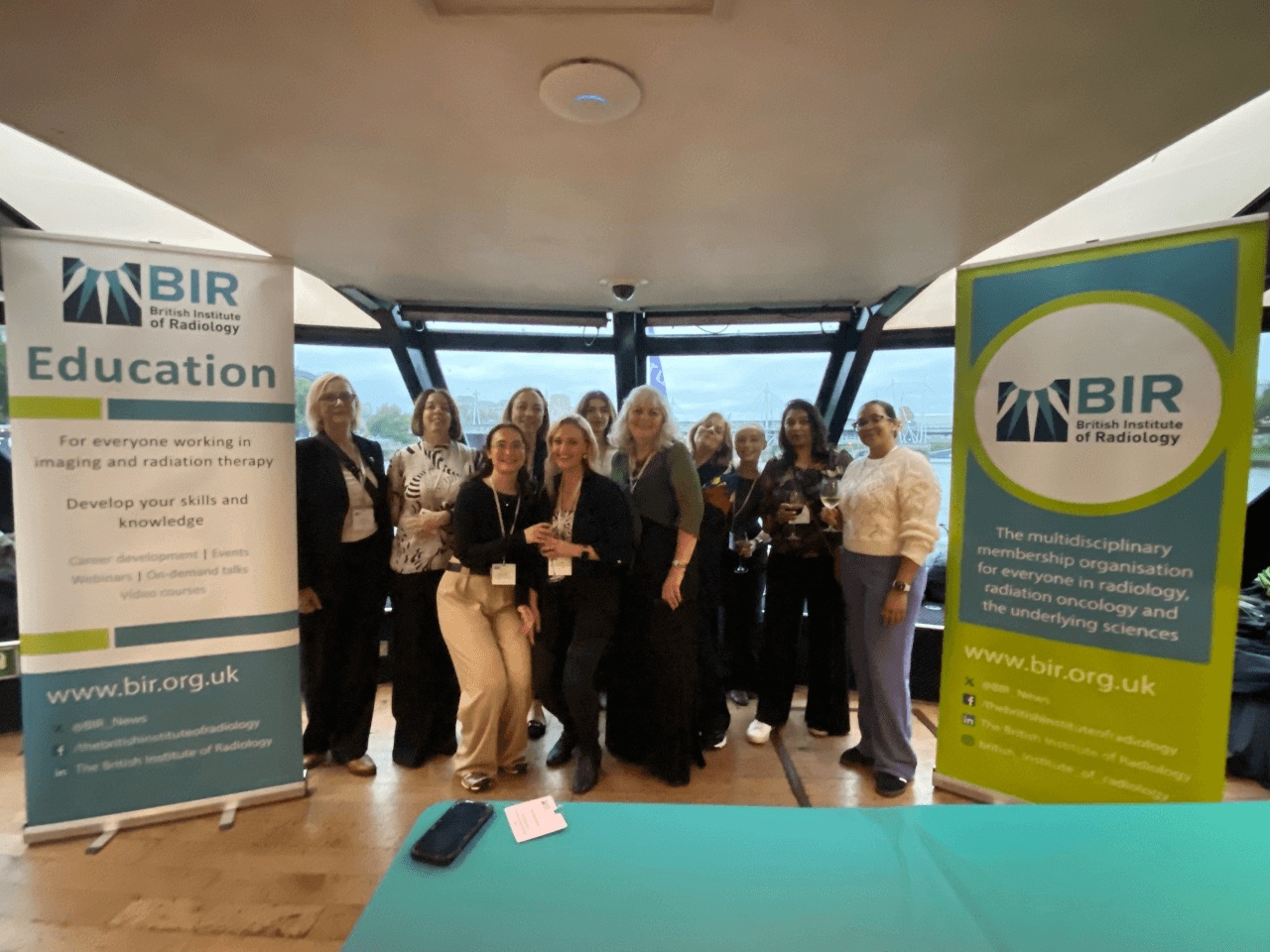 The BIR Team at the boat party