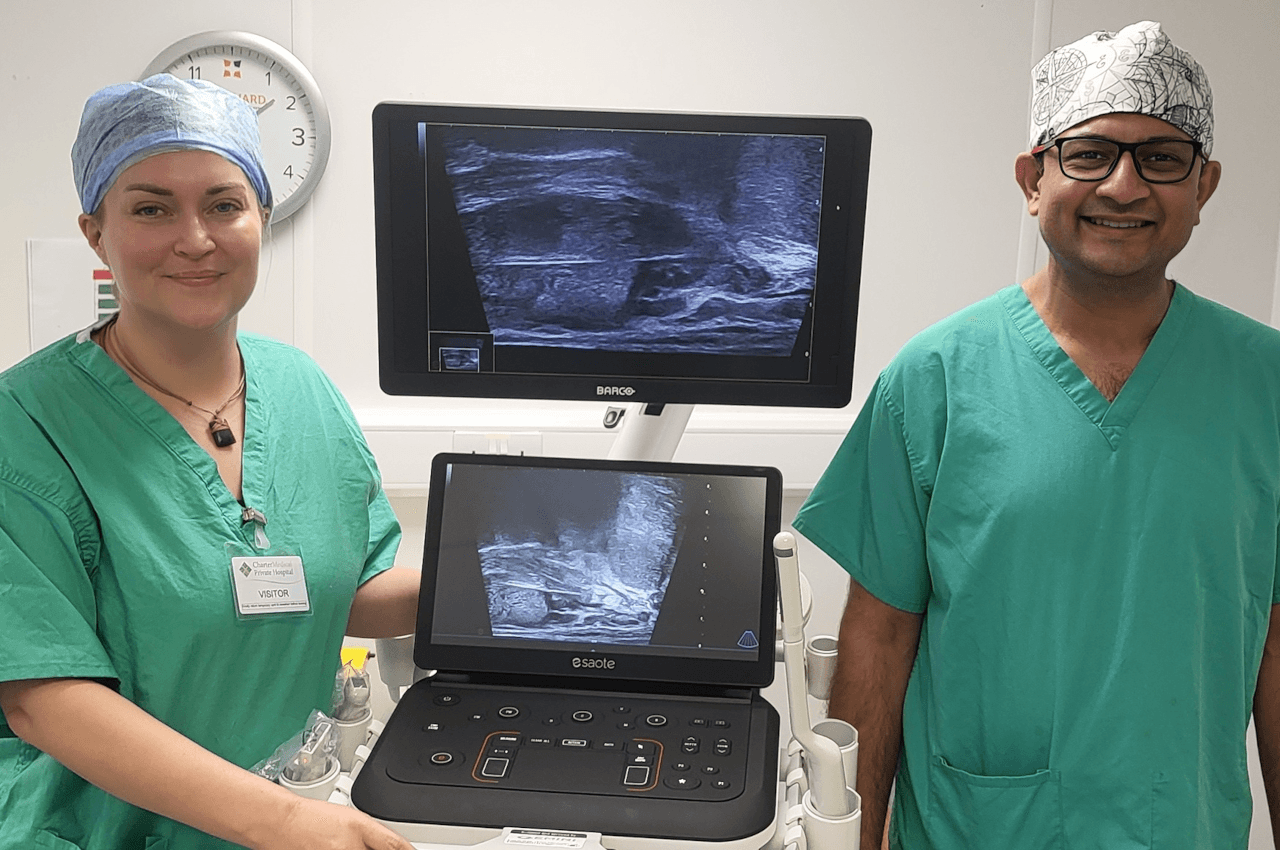 Emma Burgess and Mr Asadullah Aslam