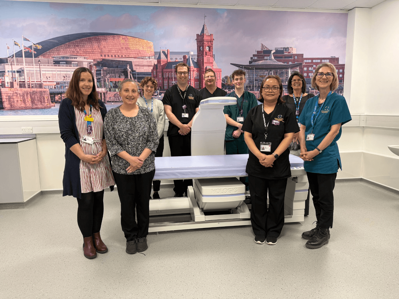 University Hospital Wales new DXA