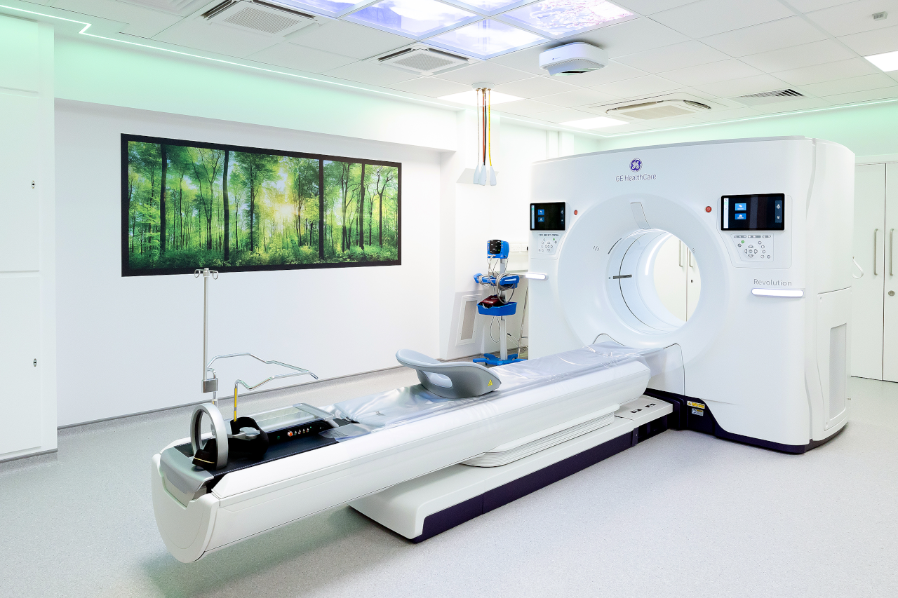 GE HealthCare Revolution CT scanner