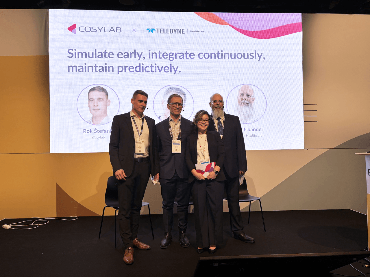 Teledyne and Cosylab representatives