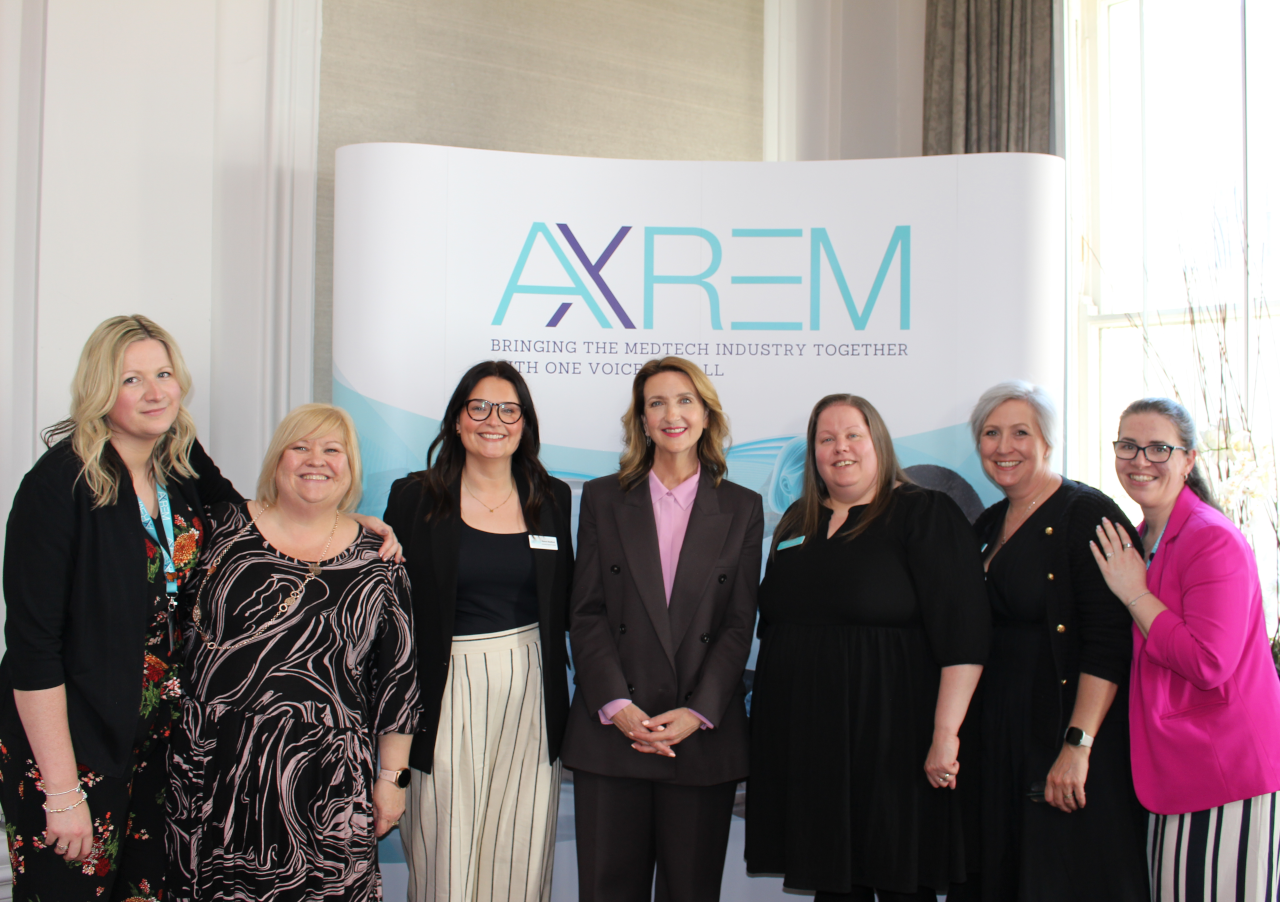 AXREM team and Victoria Derbyshire