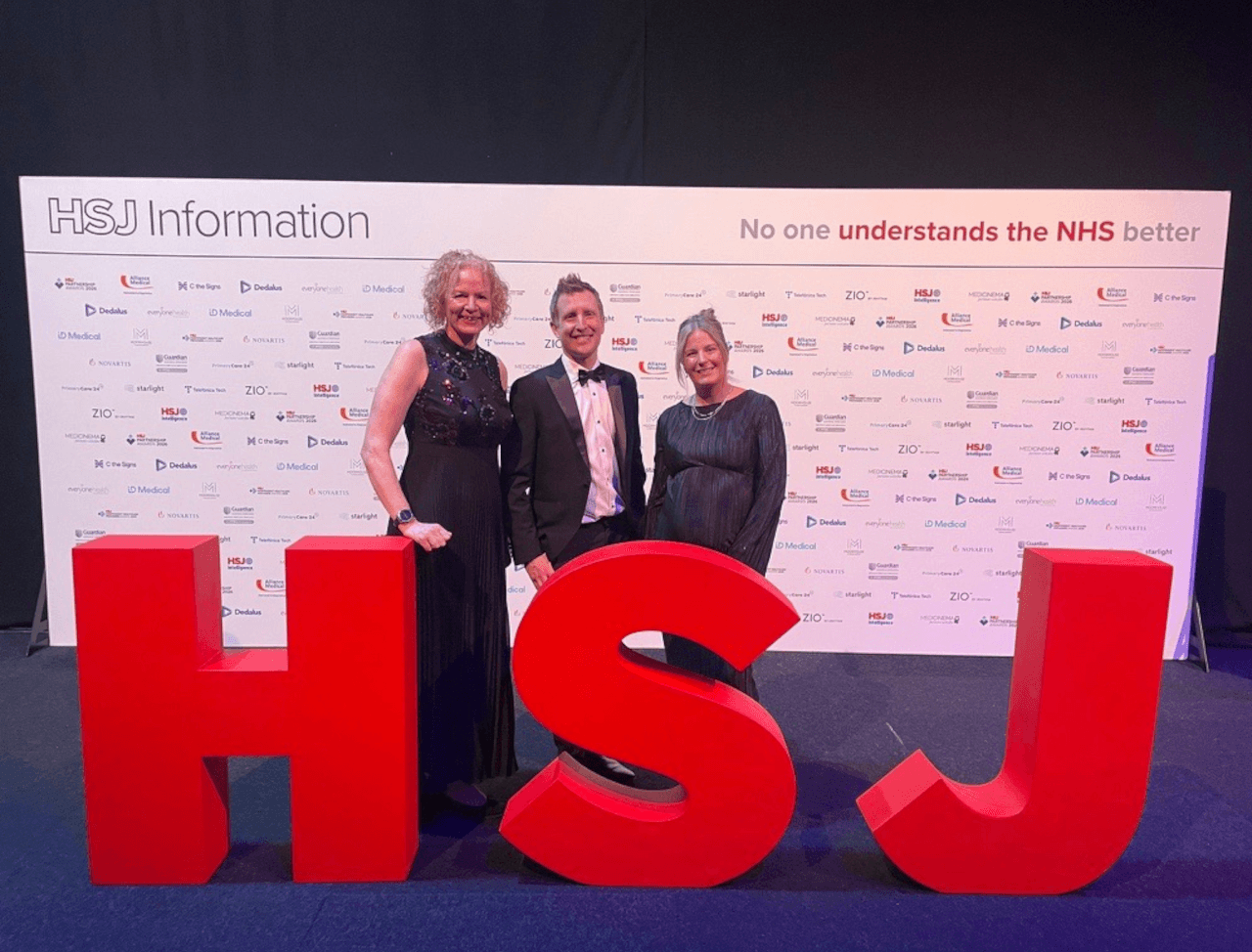 Agito at the HSJ awards