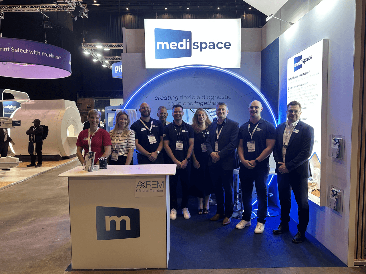 Medispace team at UKIO